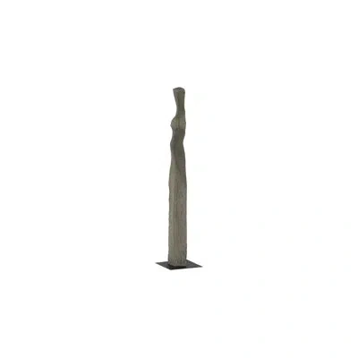 Phillips Collection White Stone Cast Women Sculptures, D , Colossal, Splinter Stone In Brown;gray