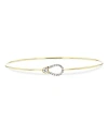 Phillips House 14k Yellow Gold Diamond Keyhole Bracelet In Gold