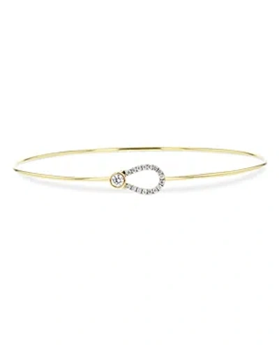 Phillips House 14k Yellow Gold Diamond Keyhole Bracelet