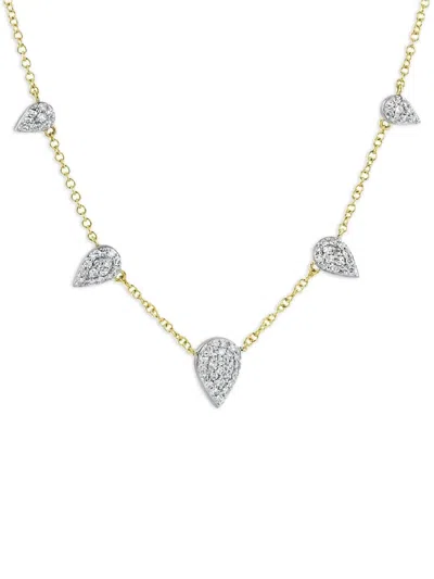 Phillips House 14k Yellow Gold Diamond Necklace In Metallic