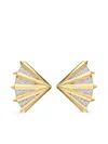 Phillips House 14kt Yellow Gold Fan Aura Earrings In Gold