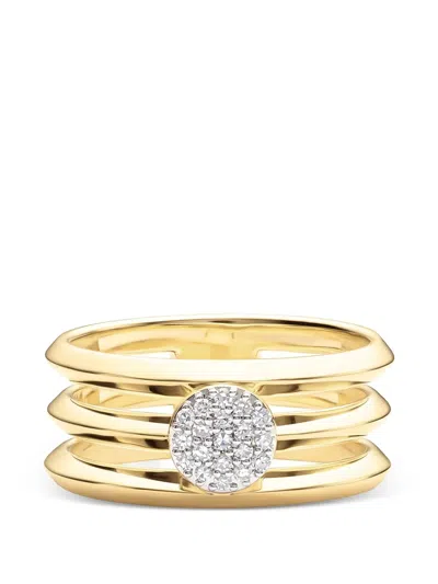 Phillips House Infinity Diamond Triple-layer Ring In Gold