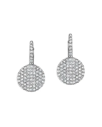 Phillips House Rhodium & 14k Yellow Gold Diamond Petite Infinity Leverback Earrings