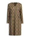Philly Firenze Woman Mini Dress Lime Green Size 10 Polyester, Viscose, Elastane In Green