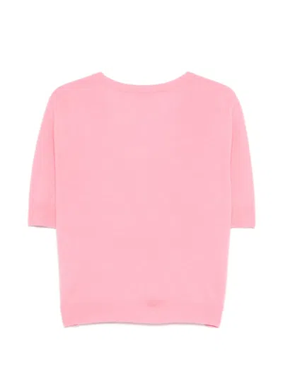 Philo-sofie Buttoned V-neck Cardigan In Pink