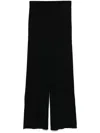 Philo-sofie Knitted Trousers In Black
