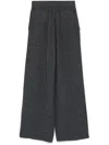 Philo-sofie Knitted Trousers In Black