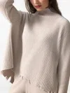 Philo-sofie Ribbed Frayed Sweater In Neutral