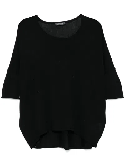 Philo-sofie Sequin-detailed Sweater In Black