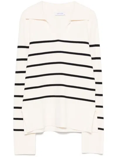 Philo-sofie Striped Sweater In Neutrals