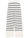 Philo-sofie Striped Trousers In Neutrals
