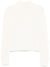 Philo-sofie Turtleneck Sweater In White