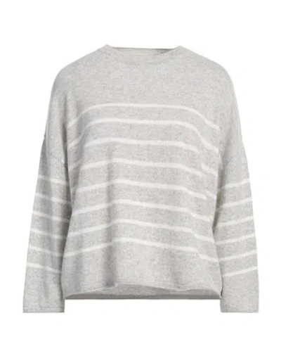 Philo-sofie Woman Sweater Light Grey Size 8 Cashmere