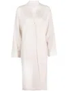 Philo-sofie Wool-cashmere Blend Mid-length Coat In Nude