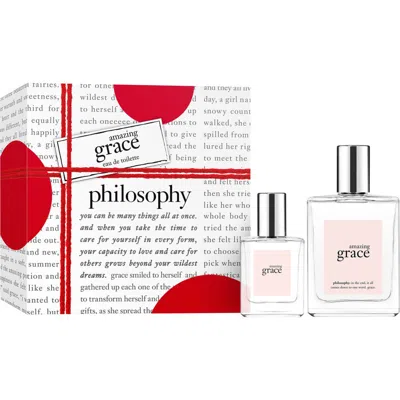 Philosophy 2-pc Amazing Grace Eau De Toilette Holiday Gift Set (limited Edition) $93 Value In No Color