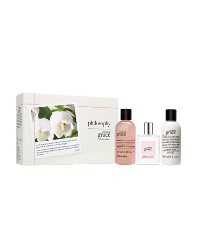 Philosophy 3-pc. Amazing Grace Eau De Toilette Gift Set In No Color