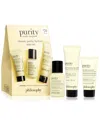 Philosophy Di Lorenzo Serafini 3-pc. Purity Made Simple Cleanse, Purify, Hydrate Mini Set In No Color