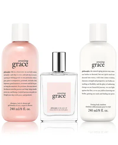 Philosophy 3-pc. Amazing Grace Eau De Toilette Gift Set In No Color