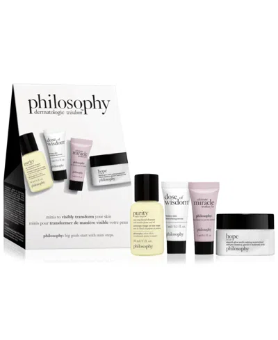 Philosophy 4-pc. Skincare Icons Mini Set In No Color
