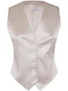 Philosophy Di Lorenzo Serafini Classic Women's Waistcoat In White