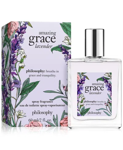 Philosophy Di Lorenzo Serafini Amazing Grace Lavender Eau De Toilette, 2 Oz. In No Color