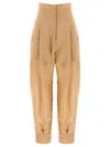 Philosophy Di Lorenzo Serafini High-waisted Trousers Pleated Cuffed Hem