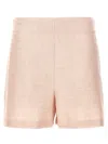 PHILOSOPHY BEIGE LINEN BLEND SHORTS