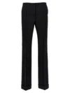Philosophy Di Lorenzo Serafini Techno Grain De Poudre Trousers Pants Black In Black