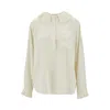 Philosophy Di Lorenzo Serafini Blouse With Pleated Details In White