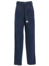 Philosophy Di Lorenzo Serafini Jeans With Front Pleats In Blue