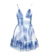 Philosophy By Lorenzo Serafini Dresses Clear Blue In Blue