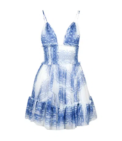Philosophy By Lorenzo Serafini Dresses Clear Blue