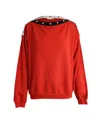 Philosophy By Lorenzo Serafini Philosophy Di Lorenzo Serafini Embellished Sweatshirt In Red Cotton In Red
