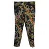 Philosophy By Lorenzo Serafini Philosophy Di Lorenzo Serafini Straight Leg Pants In Multicolor Rayon In Black