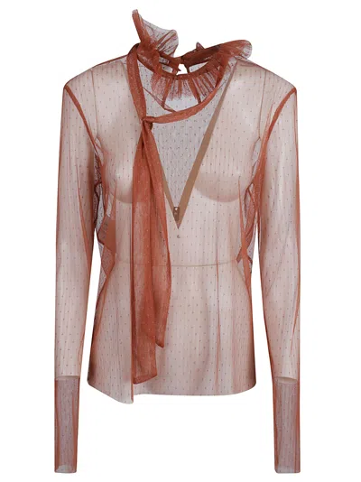 Philosophy By Lorenzo Serafini Shirts Brown