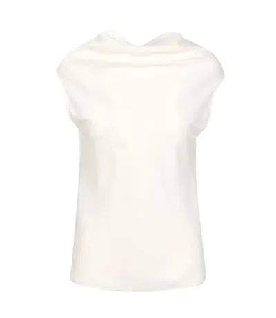 Philosophy By Lorenzo Serafini Top Ivory In White