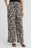 PHILOSOPHY BY RPUBLIC CLOTHING PHILOSOPHY BY RPUBLIC CLOTHING FLORAL WIDE LEG PULL-ON PANTS