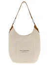 Philosophy Di Lorenzo Serafini Canvas Shoulder Bag Shoulder Bags White