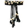 Philosophy Di Lorenzo Serafini Beaded Fringed Belt