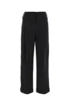 Philosophy Wide Leg Trousers With Cuffed Hem