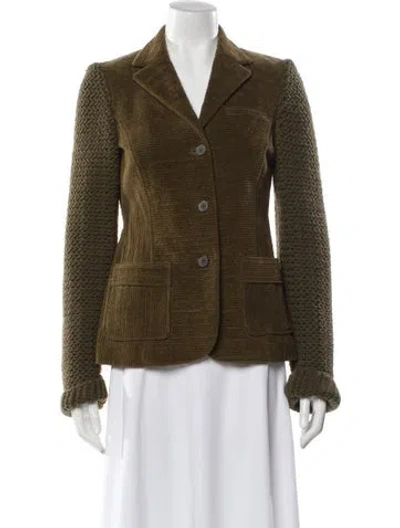 Pre-owned Philosophy Di Alberta Ferretti Blazer In Green