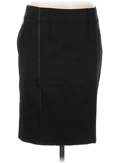 Pre-owned Philosophy Di Alberta Ferretti Faux Leather Skirt In Black