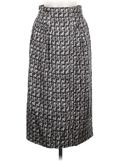 Pre-owned Philosophy Di Alberta Ferretti Formal Skirt In Gray