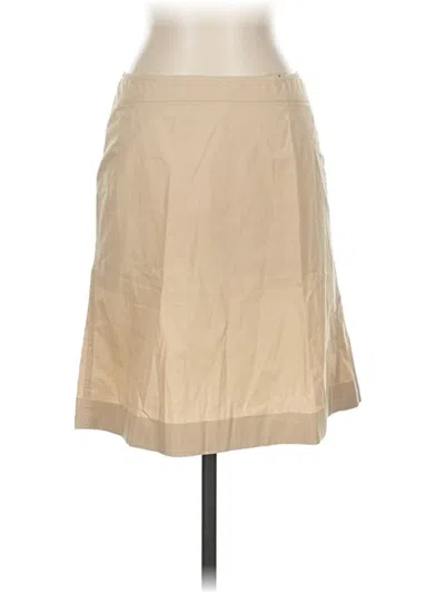 Pre-owned Philosophy Di Alberta Ferretti Formal Skirt In Tan