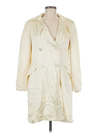 Pre-owned Philosophy Di Alberta Ferretti Trenchcoat In Ivory