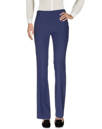 Philosophy Di Alberta Ferretti Woman Pants Slate Blue Size 6 Acetate, Rayon