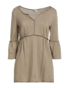 Philosophy Di Alberta Ferretti Woman Sweater Sand Size 8 Cotton, Cashmere
