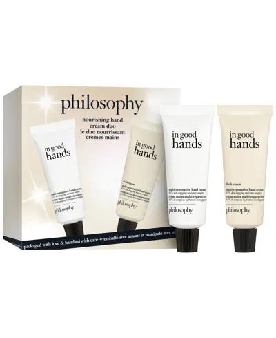 Philosophy Di Lorenzo Serafini 2-pc. In Good Hands Hand Cream Gift Set In Transparent
