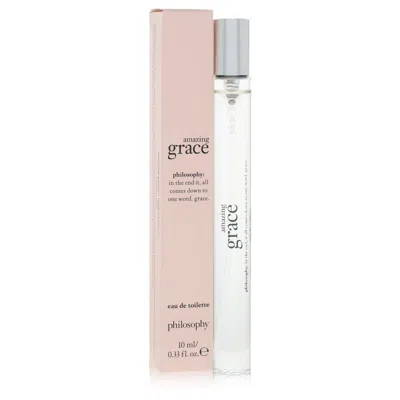 Philosophy Di Lorenzo Serafini 3pcs Perfume Gift Sets - Amazing Grace By Philosophy Mini Edt Spray 0.33 oz For Women In Transparent