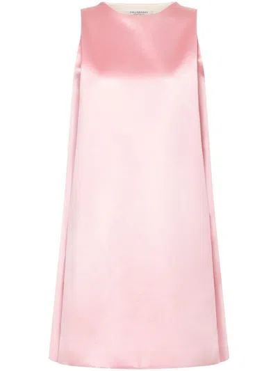 Philosophy Di Lorenzo Serafini Minikleid Aus Satin In A-linie In Pink